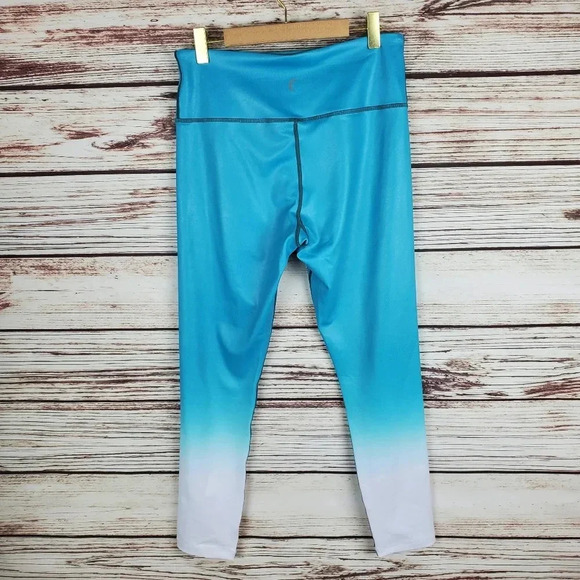 Zyia Active Womens Size 6-8 Venom Ombre Light n Tight 7/8 24" Leggings - Picture 7 of 12